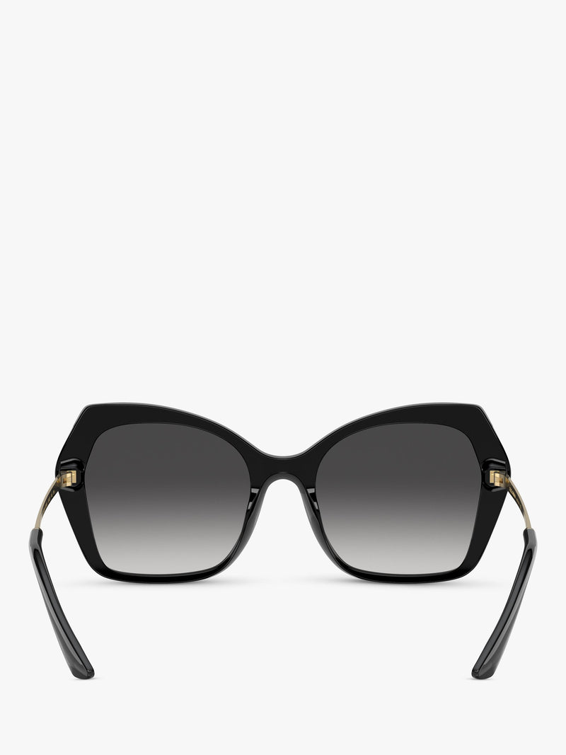 Dolce & Gabbana butterfly sunglasses black grey gradient - British product