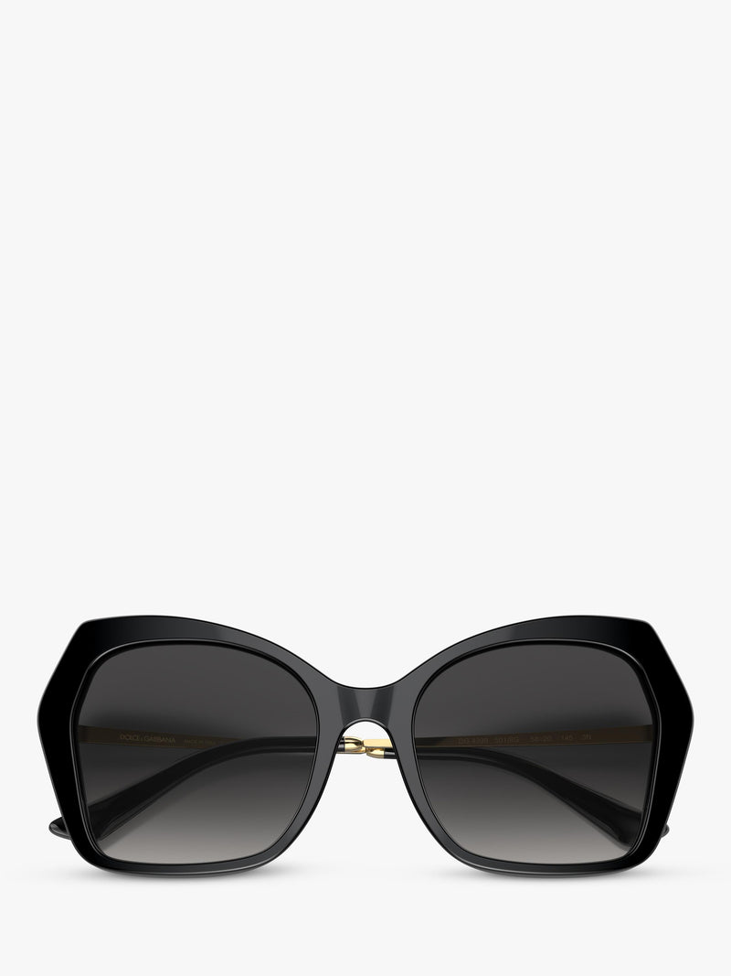 Dolce & Gabbana butterfly sunglasses black grey gradient - British product