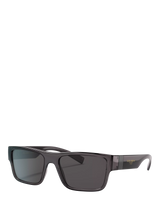 John Lewis Dolce & Gabbana DG6149 Rectangular Sunglasses Transparent Grey/Black- Buy online at McGrocer