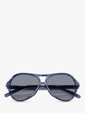 Diesel aviator sunglasses striated blue grey, UK version