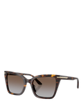 Emporio Armani Cat's Eye sunglasses Havana Brown (British brand)