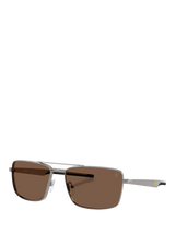 John Lewis Scuderia Ferrari FZ5001 Silver/Brown Men's Sunglasses- Buy online at McGrocer