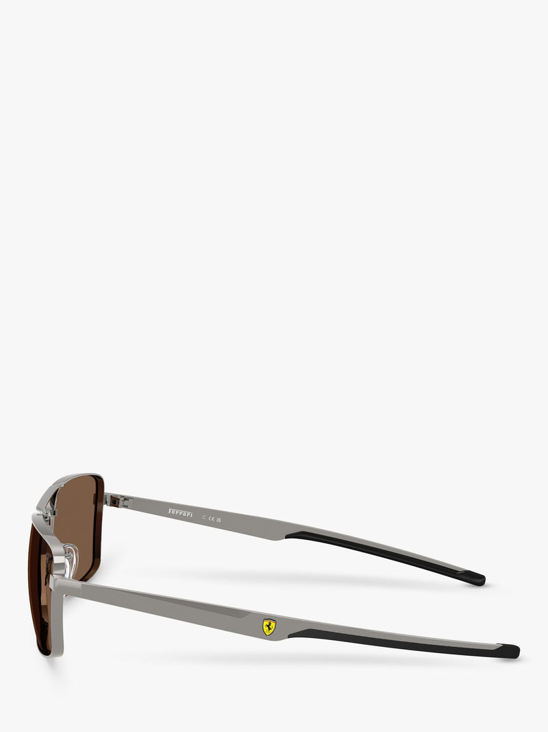 Scuderia Ferrari rectangular men's sunglasses (British brand)