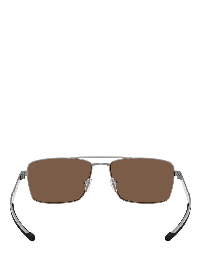 Scuderia Ferrari rectangular men's sunglasses (British brand)