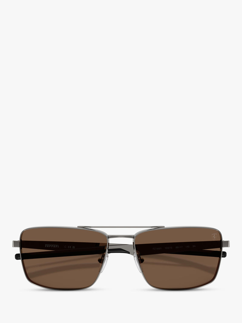 Scuderia Ferrari rectangular men's sunglasses (British brand)