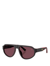 John Lewis Scuderia Ferrari FZ6027U Men's Sunglasses, Black/Red- Buy online at McGrocer