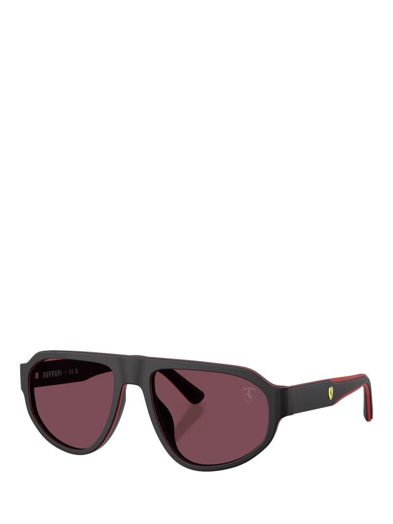 Scuderia Ferrari FZ6027U men's sunglasses black/red, imported from the UK