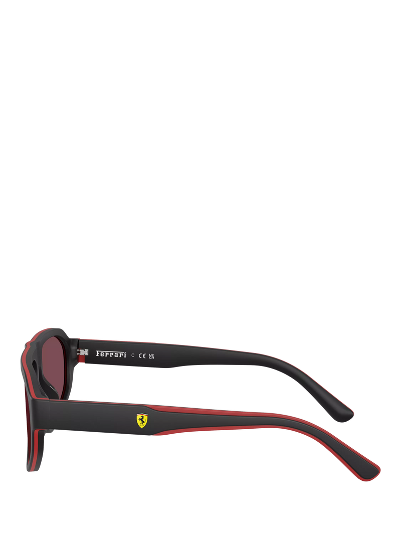 Scuderia Ferrari FZ6027U men's sunglasses black/red, imported from the UK