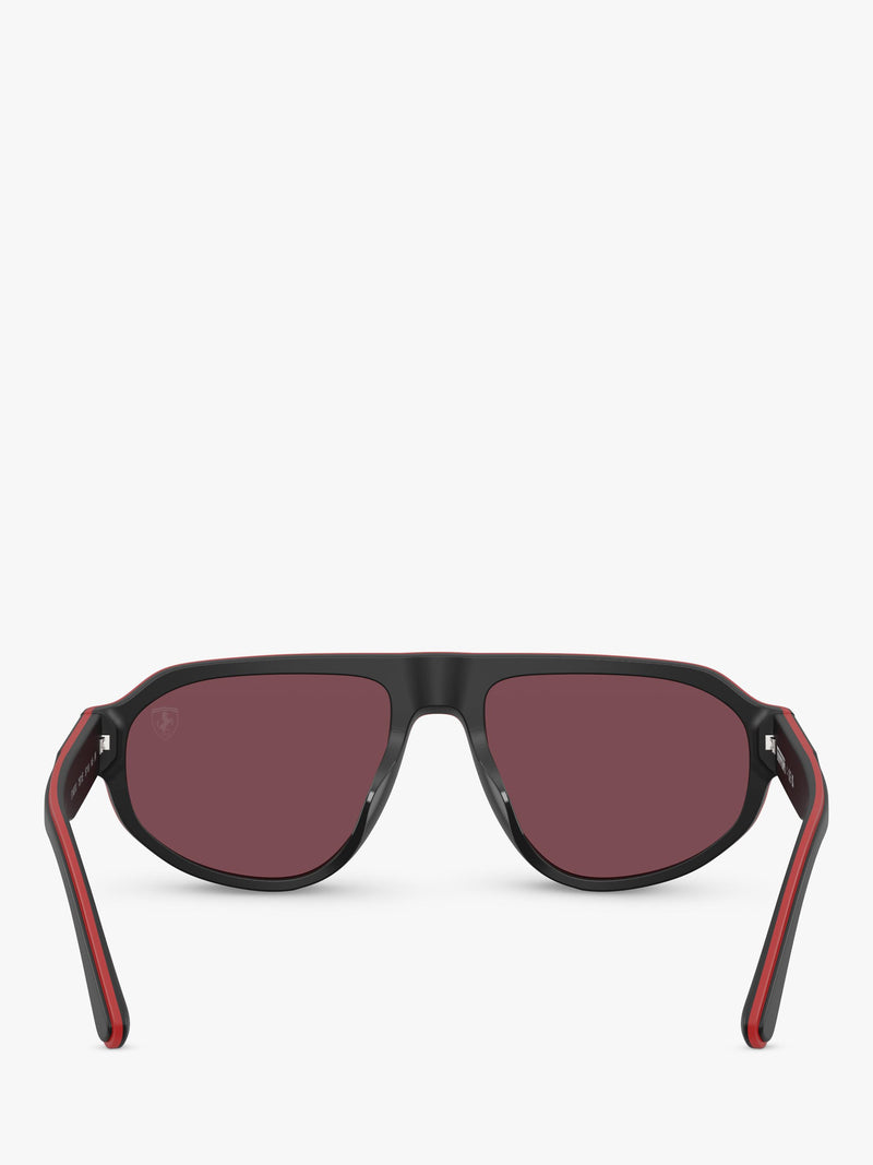 Scuderia Ferrari FZ6027U men's sunglasses black/red, imported from the UK