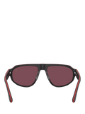 Scuderia Ferrari FZ6027U men's sunglasses black/red, imported from the UK