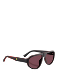 Scuderia Ferrari FZ6027U men's sunglasses black/red, imported from the UK