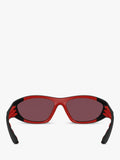 Scuderia Ferrari women's cat's eye sunglasses black red, UK version