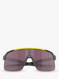 Oakley men's wrap sunglasses yellow grey fade polycarbonate, UK version