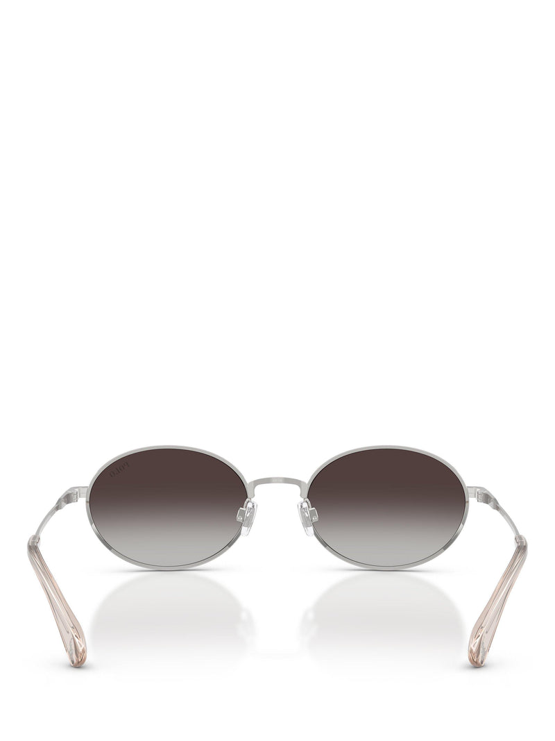 Ralph Lauren oval sunglasses silver grey 53mm, UK version