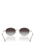 Ralph Lauren oval sunglasses silver grey 53mm, UK version