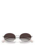 Ralph Lauren oval sunglasses silver grey 53mm, UK version