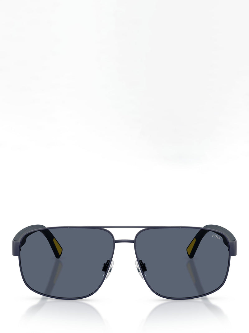 Ralph Lauren aviator sunglasses in navy blue - British product