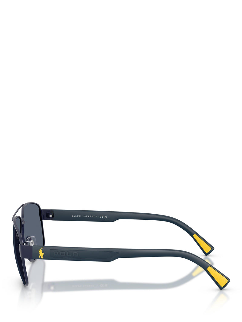 Ralph Lauren aviator sunglasses in navy blue - British product
