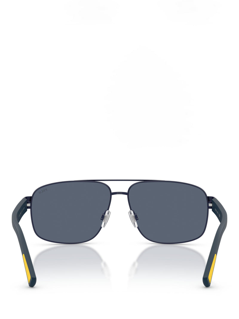 Ralph Lauren aviator sunglasses in navy blue - British product