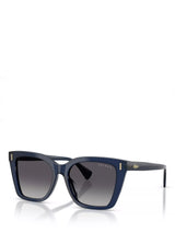 John Lewis Ralph Lauren RA5349U Women's Square Sunglasses Blue/Grey- Buy online at McGrocer