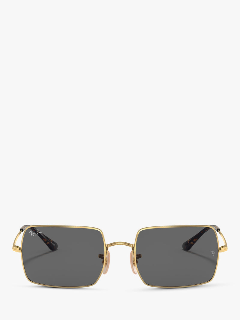 Ray-Ban rectangular sunglasses RB1969 Arista Gold, UK version