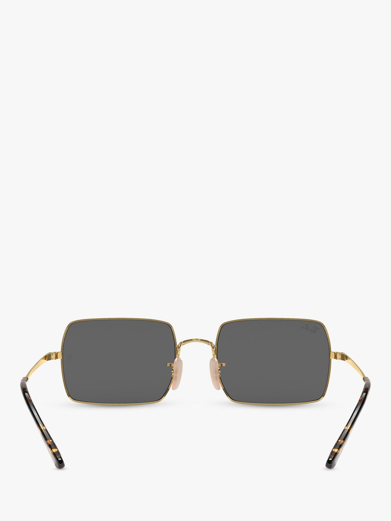 Ray-Ban rectangular sunglasses RB1969 Arista Gold, UK version