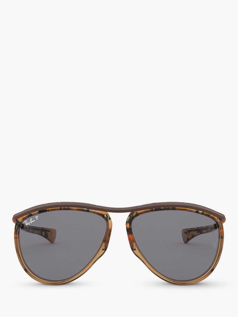 Ray-Ban RB2219 polarised aviator sunglasses 59mm - British product