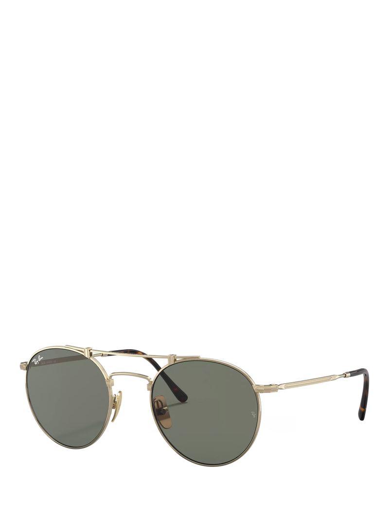 Ray-Ban round gold sunglasses 50mm (British brand)