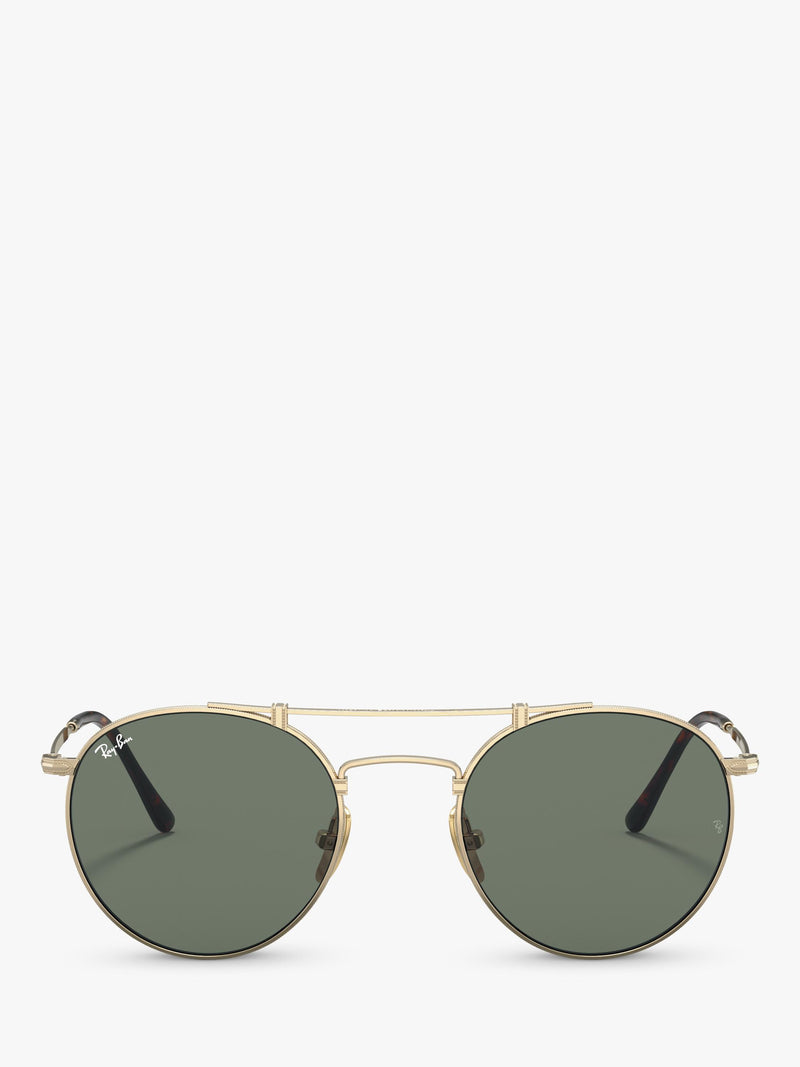 Ray-Ban round gold sunglasses 50mm (British brand)