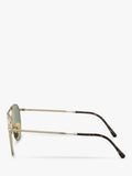 Ray-Ban round gold sunglasses 50mm (British brand)