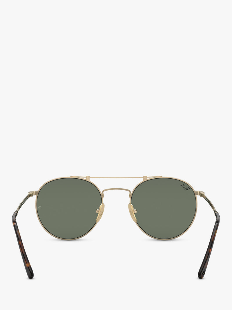 Ray-Ban round gold sunglasses 50mm (British brand)