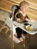Stokke Steps baby set cushion dark grey melange - British product