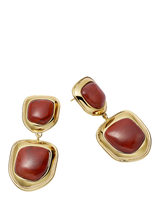 John Lewis Daisy London Away That Day Jasper Earrings Gold- Buy online at McGrocer