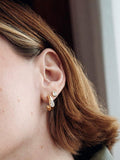 Daisy London Estee Sapphire Stud Earrings Gold 5mm UK version