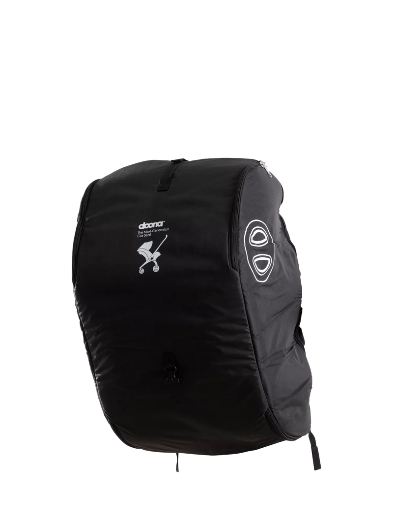 Doona padded travel bag black, imported from the UK