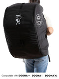 Doona padded travel bag black, imported from the UK
