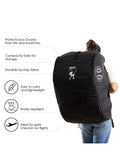 Doona padded travel bag black, imported from the UK