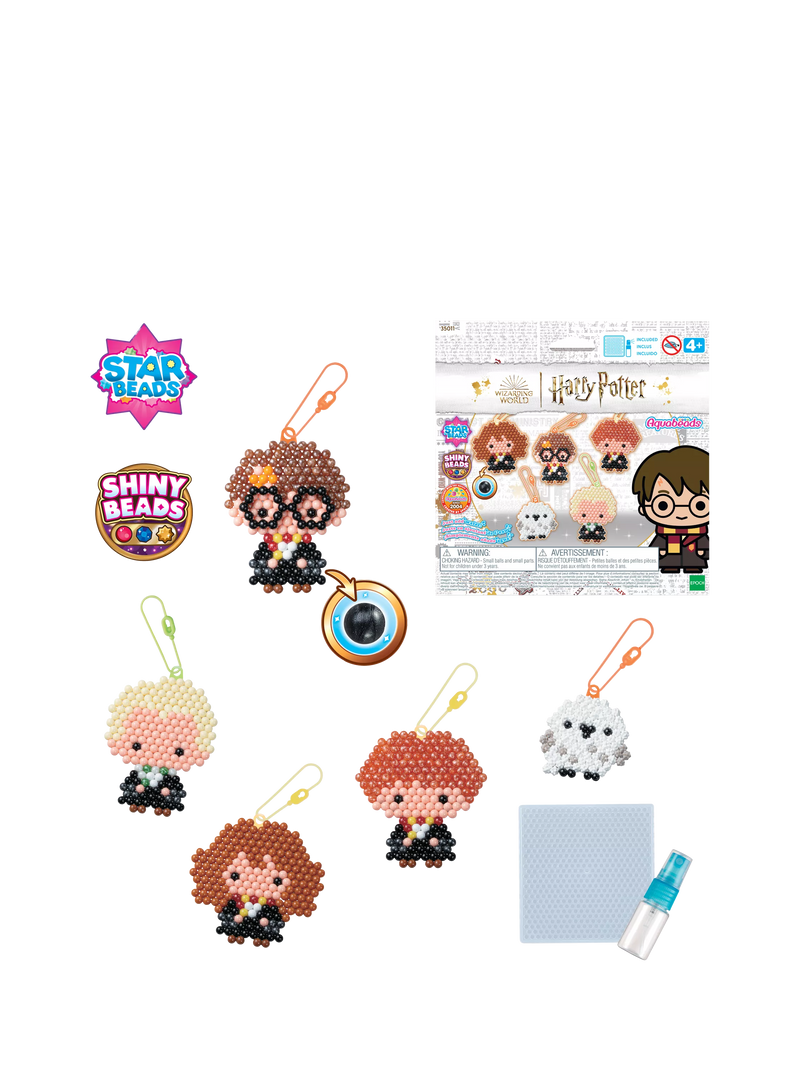 Aquabeads Harry Potter keychain craft kit, imported from the UK