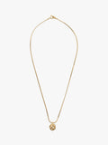 Eclectica vintage ball pendant gold 40cm chain - British product