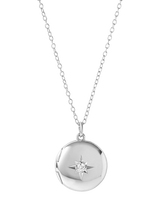 John Lewis Astley Clarke Biography Midi Locket Necklace Sterling Silver- Buy online at McGrocer