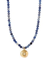 John Lewis Astley Clarke Blue Aventurine Biography Mini Locket Necklace- Buy online at McGrocer