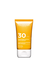 John Lewis Clarins Youth-Protecting Face Sunscreen SPF 30 50ml- Buy online at McGrocer
