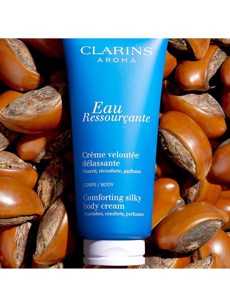 Clarins Eau Ressourçante comforting silky body cream 200ml (British brand)