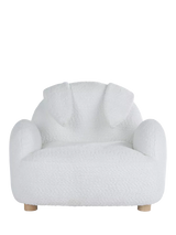 John Lewis CuddleCo Etta Bunny Kids Chair, White- Buy online at McGrocer