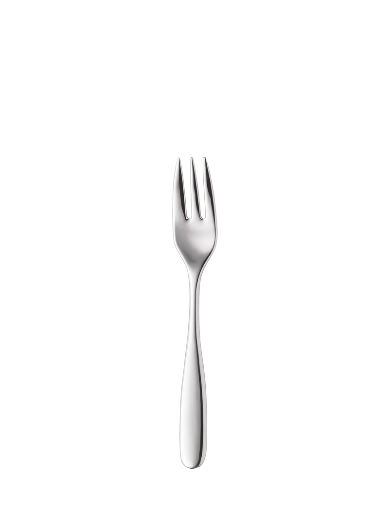 Robert Welch Stanton Bright stainless steel pastry fork, imported from the UK