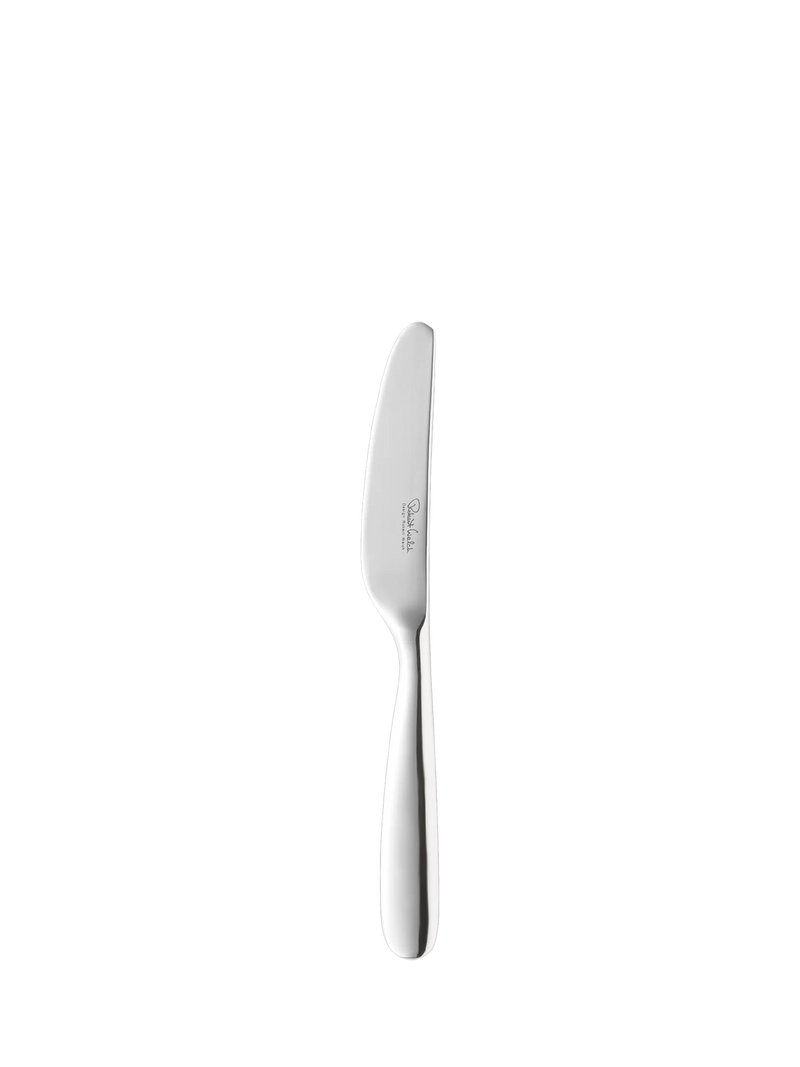 Robert Welch Stanton Bright polished stainless steel butter knife - British product