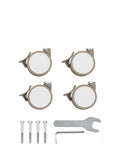 Stokke Sleepi cot wheels beige set of 4 - British product