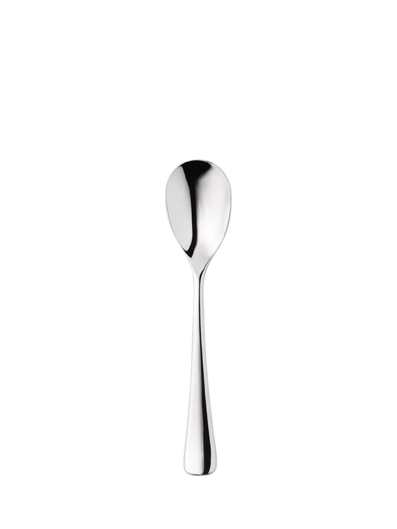 Robert Welch Malvern Bright stainless steel coffee spoon - British product