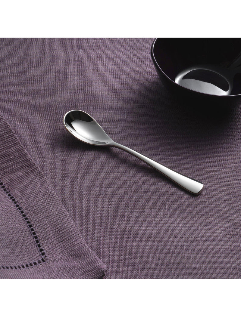 Robert Welch Malvern Bright stainless steel coffee spoon - British product