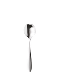 Robert Welch Stanton Bright round bowl soup spoon, imported from the UK